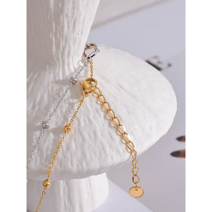 Amethyst, Aventurine, Aquamarine & Carnelian Necklace Yiwu Jinyou VIMI