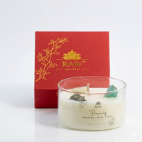 Prosperity Aromatherapy Crystal Candle