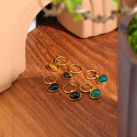 Black Obsidian Earrings for Growth & Protection Yiwu Jinyou VIMI