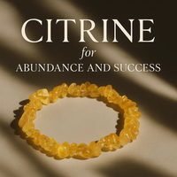 Citrine Chip Bracelet for Abundance & Prosperity  by Raw Spiritual