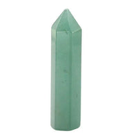 Aventurine Hexagon Point Pencil for Prosperity & Abundance Yiwu Shanmei Jane