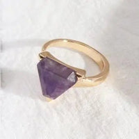 Amethyst Ring for Healing & Meditation Yiwu Shanmei Jane