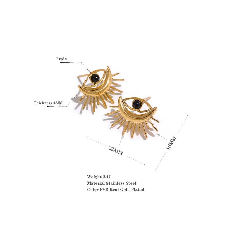 Evil Eye - Nazar Earrings Yiwu Landy Jewelry Summer WU