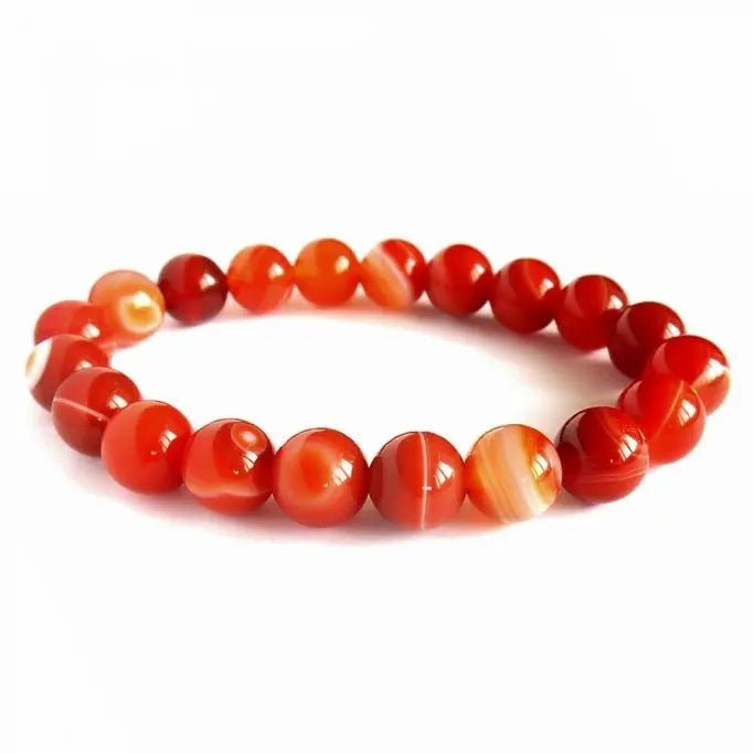 Red Agate (Hakik) Bracelet  Growth & Prosperity Yiwu Shanmei Jane