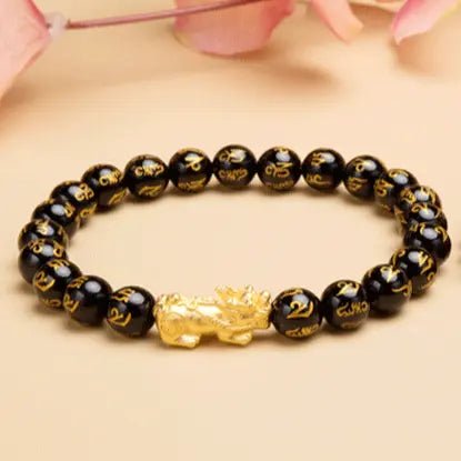 Pixiu (S925 with Gold Plating) Feng Shui Bracelet for Good Luck Yiwu Shanmei Jane