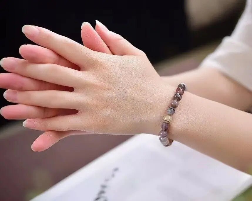 Persian Agate (Sulemani Aqeek) bracelet for Growth & Abundance Yiwu Shanmei Jane