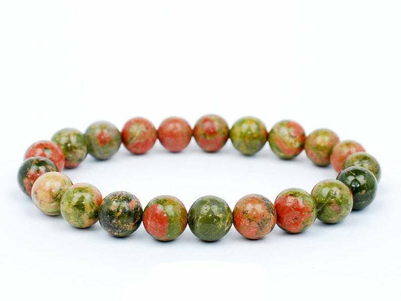 Unakite Bracelet for New Perspectives & Strength