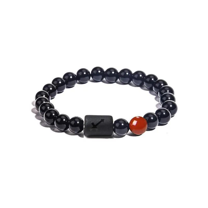 Zodiac Bracelet in Black Onyx  by Raw Spiritual