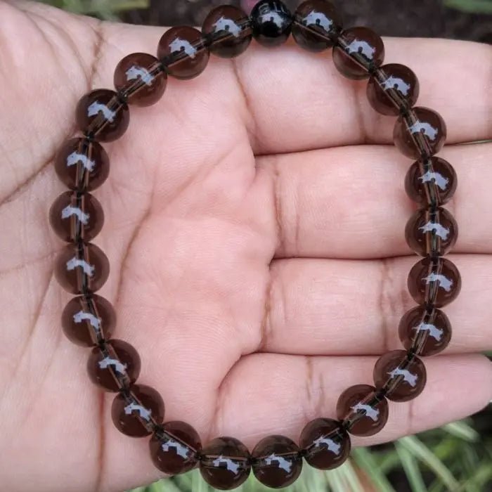 Smoky Quartz Bracelet  for Manifestation & Stress Relief Yiwu Shanmei Jane