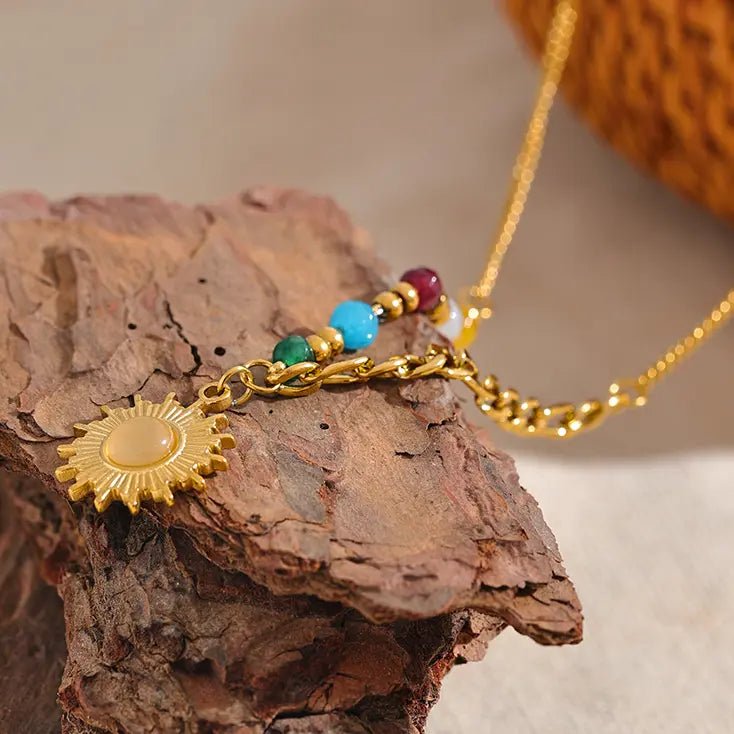 Cat's Eye Necklace for Abundance, Prosperity & Clarity Yiwu Jinyou VIMI