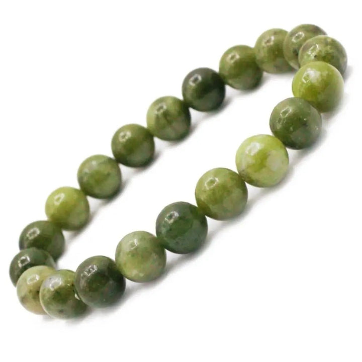 Green Canada Jade Bracelet for Luck & Balance Yiwu Shanmei Jane