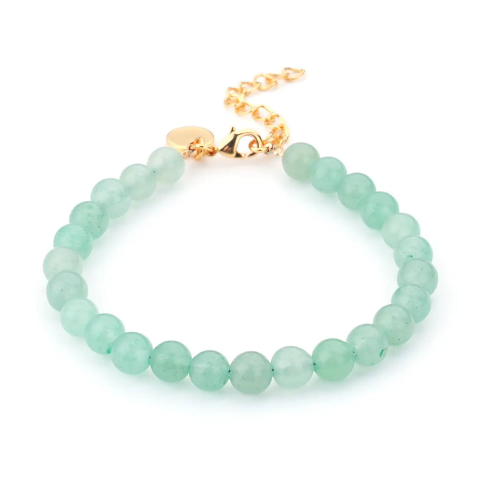 Aventurine Chain Bracelet for Abundance & Luck Yiwu Shanmei Jane
