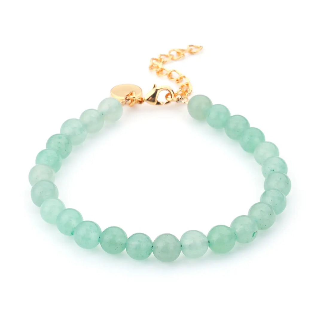 Aventurine Chain Bracelet for Abundance & Luck Yiwu Shanmei Jane