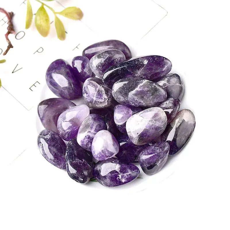 Amethyst Tumbled Stones (Set of 4) Yiwu Shanmei Jane
