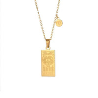 Zodiac Pendant in Stainless Steel 18K Gold Plated Yiwu Jinyou VIMI