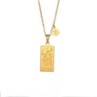 Zodiac Pendant in Stainless Steel 18K Gold Plated Yiwu Jinyou VIMI