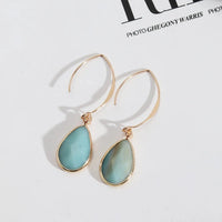 Amazonite "Tianhe" Earrings for Communication and Confidence Yiwu Shanmei Jane