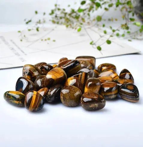 Tiger Eye Tumbled Stones (Set of 4) Yiwu Shanmei Jane