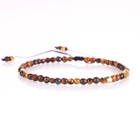 Tiger Eye Adjustable Faceted Bracelet for Protection Yiwu Shanmei Jane
