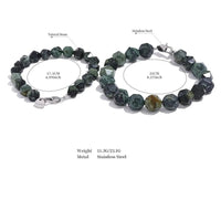 Malachite Facetted Bracelet for Change and Transformation Yiwu Jinyou VIMI