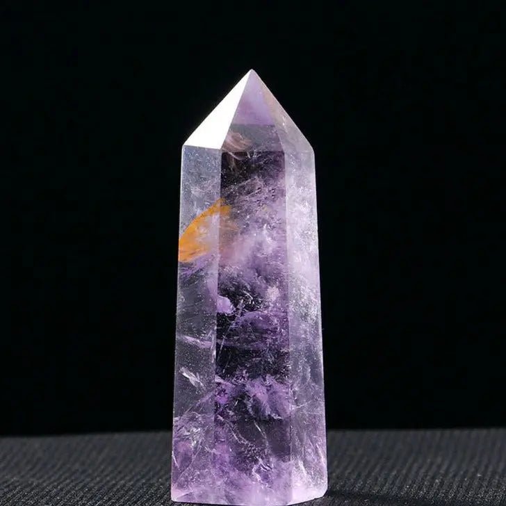 Amethyst Hexagon Point Pencil for Healing & Growth Yiwu Shanmei Jane