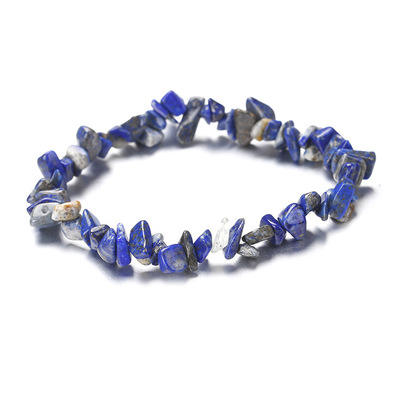 Lapis Lazuli Chip Bracelet for Wisdom & Communication