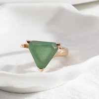 Aventurine Ring for Abundance & Luck Yiwu Shanmei Jane