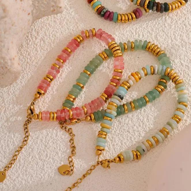 Amazonite Bracelet for Communication & Confidence  by Raw Spiritual