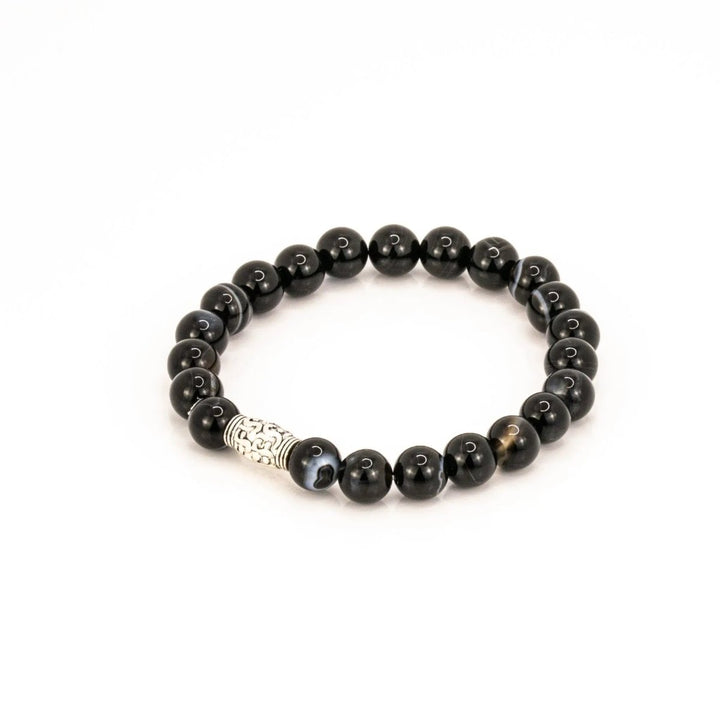 Black Onyx for stress relief, protection & strength. Zodiac: Leo, Capricorn, Scorpio Yiwu Shanmei Jane