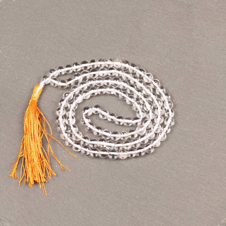 Sphatik Mala 108 beads Om Rudraksha Haridwar