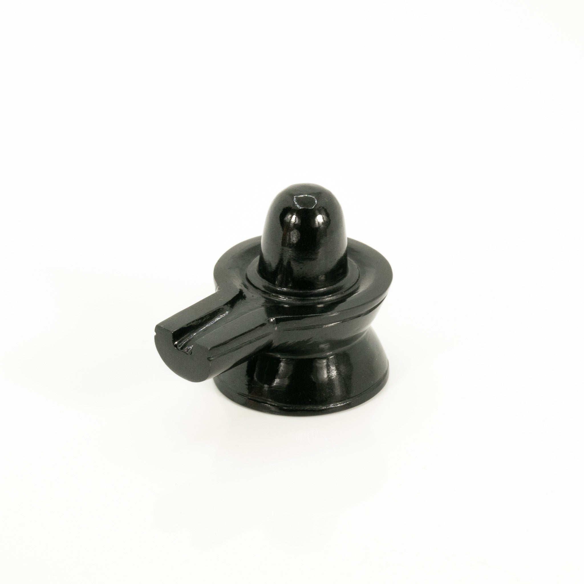 Shivling in Black Agate stone