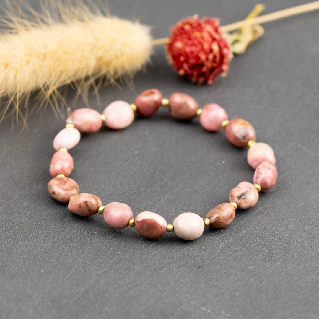 Rhodonite for love, relationship, emotional balance & self-confidence. Zodiac:  Scorpio, Taurus, Pisces Yiwu Shanmei Jane