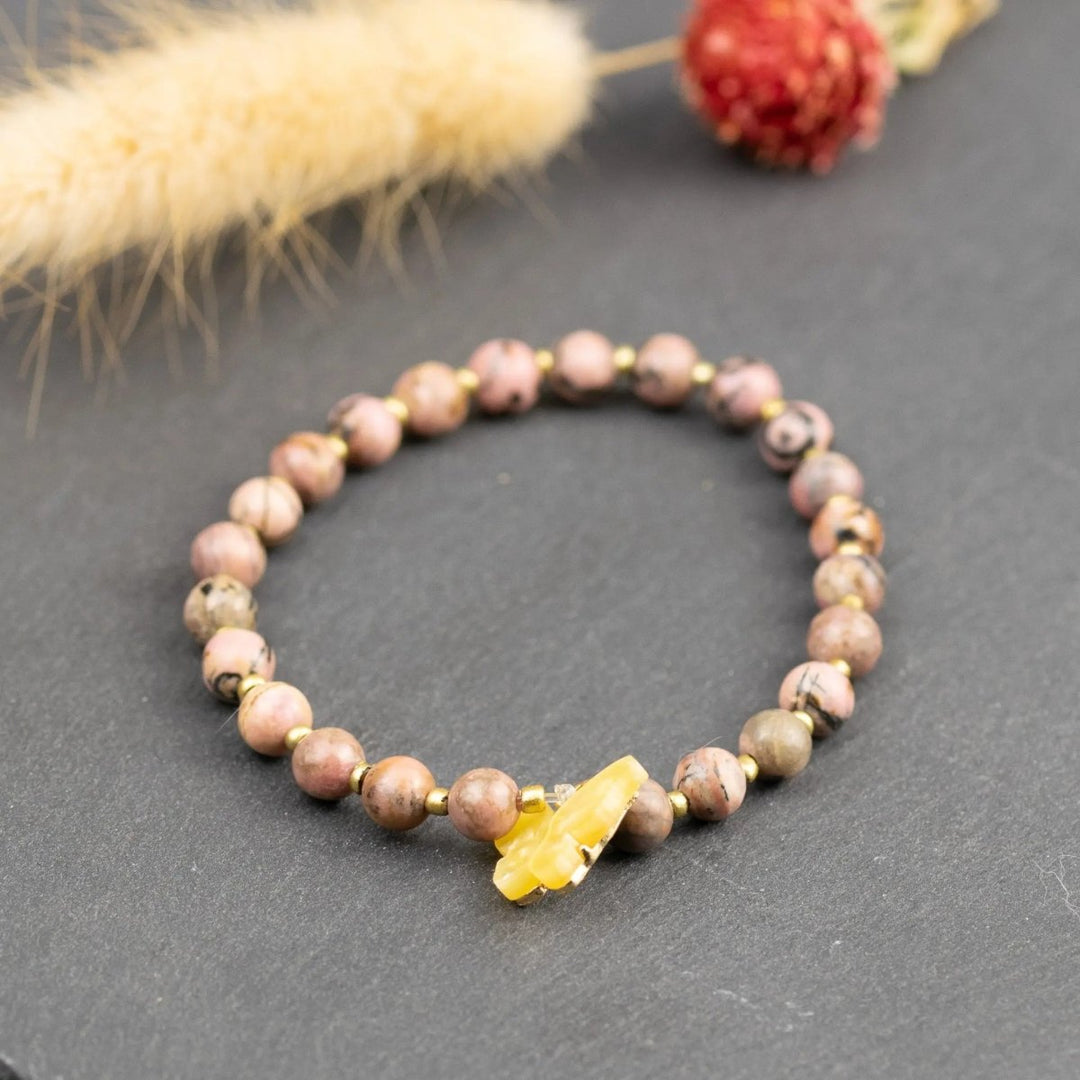 Rhodonite for love, relationship, emotional balance & self-confidence. Zodiac:  Scorpio, Taurus, Pisces Yiwu Shanmei Jane