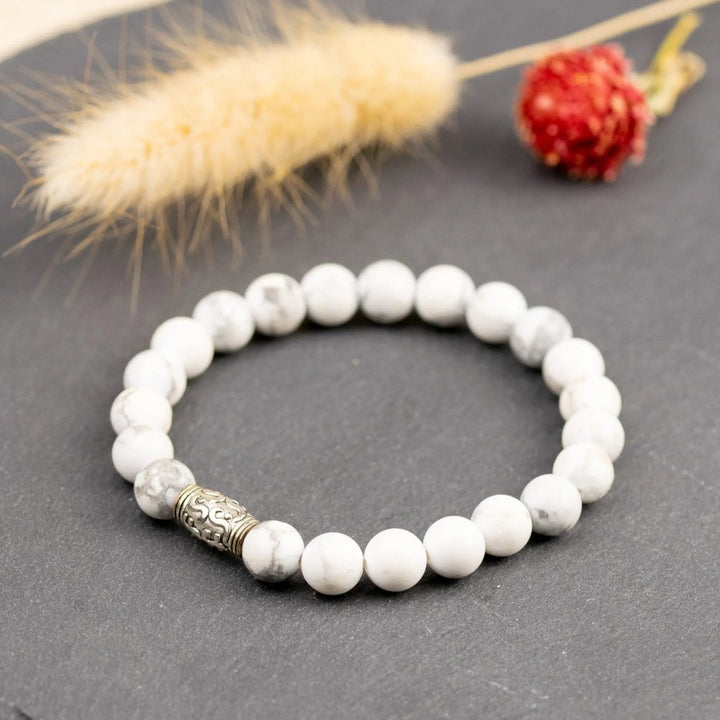 Howlite for relaxation, stress relief & mindfulness Yiwu Shanmei Jane