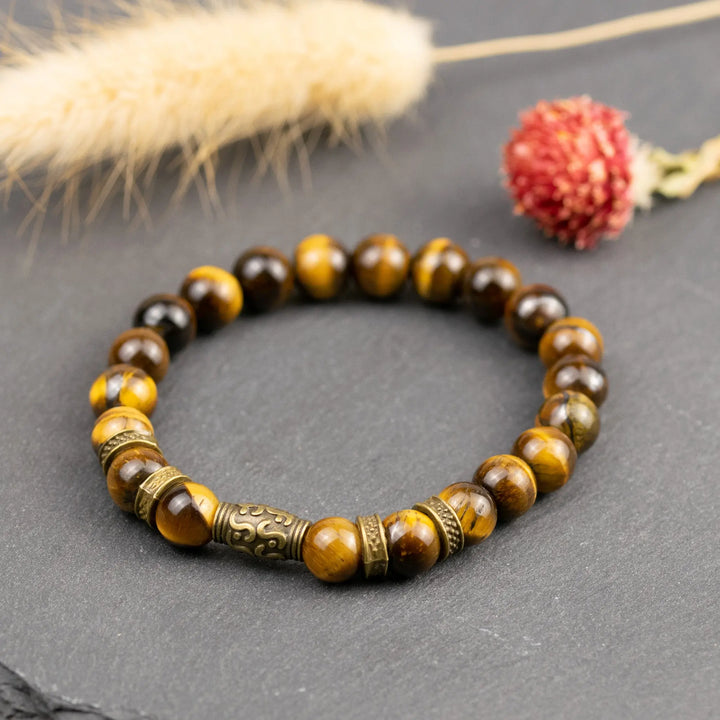 Tiger Eye Bracelet for strength and courage Yiwu Shanmei Jane