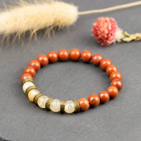 Red Jasper & Citrine for Succcess, Stability and Enthusiasm: Aries, Cancer, Gemini, Leo, Libra Yiwu Shanmei Jane