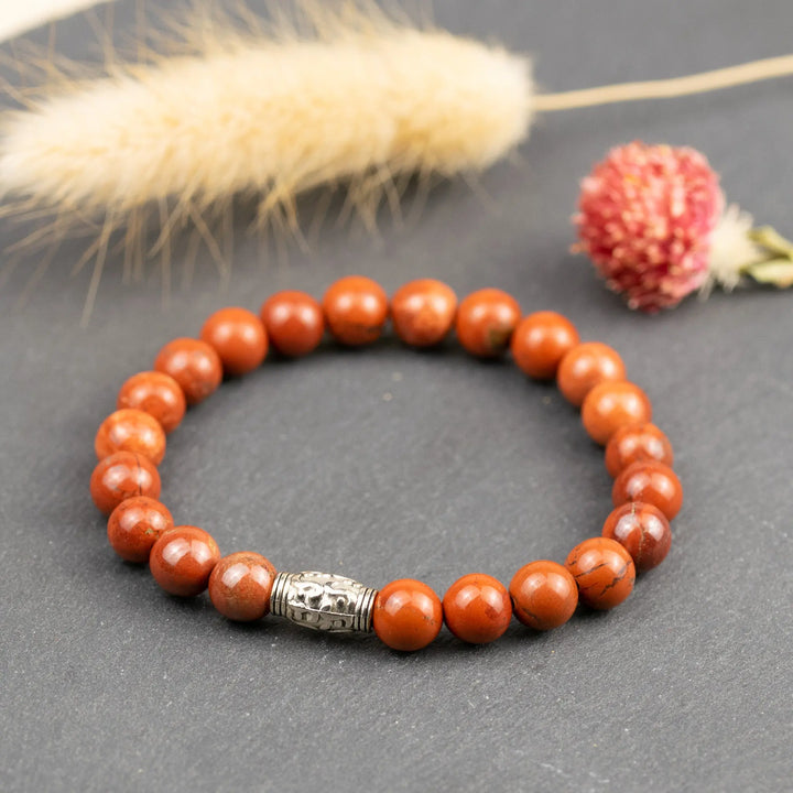 Red Jasper for stability, grounding & energy. Zodiac: Aries, Scorpio, Leo Yiwu Shanmei Jane