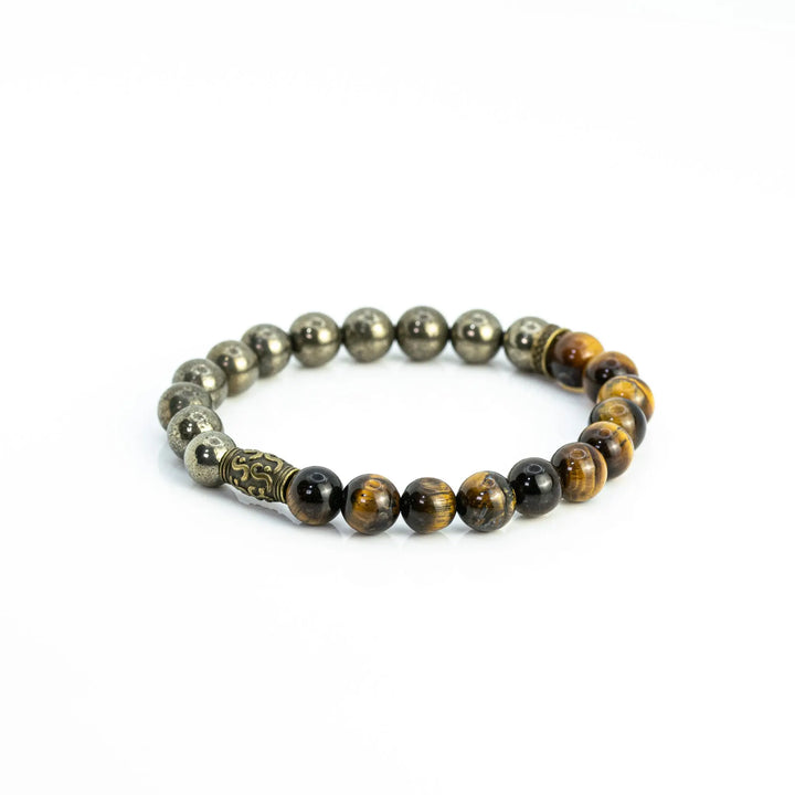 Pyrite and Tiger Eye Bracelet Yiwu Shanmei Jane