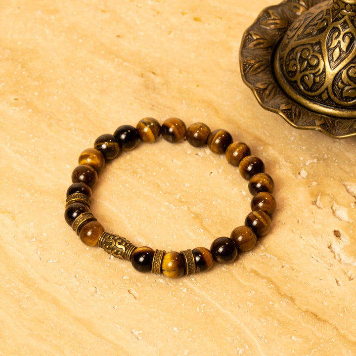 Tiger Eye Bracelet for strength and courage Yiwu Shanmei Jane