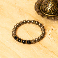 Pyrite and Onyx Bracelet Yiwu Shanmei Jane