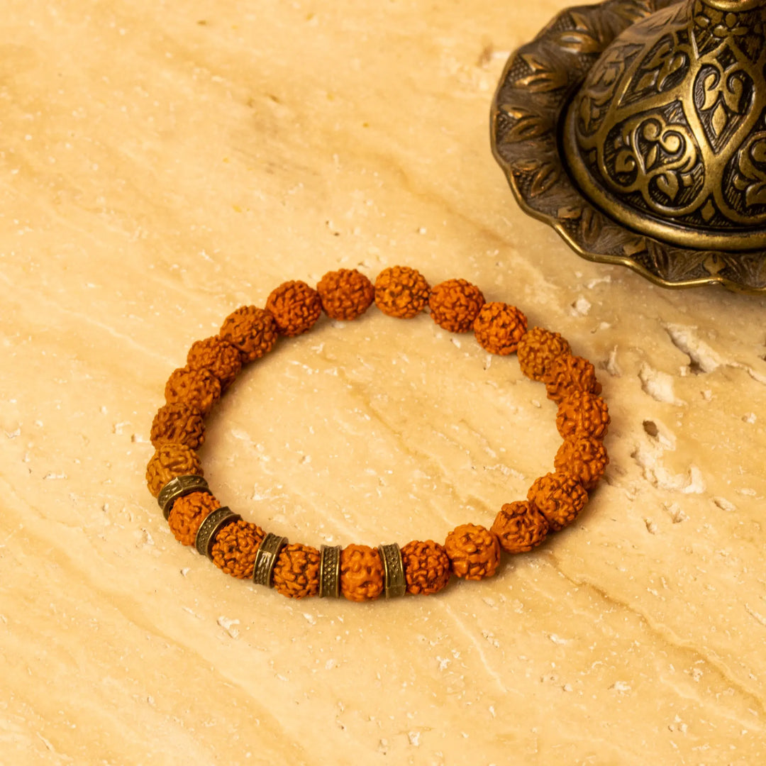 Rudraksh bracelet 2 for success, memory & intellect Om Rudraksha Haridwar